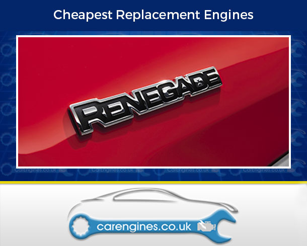 Jeep Renegade Petrol engine for sale