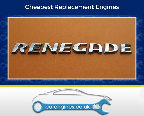 Jeep Renegade Van Diesel engine for sale